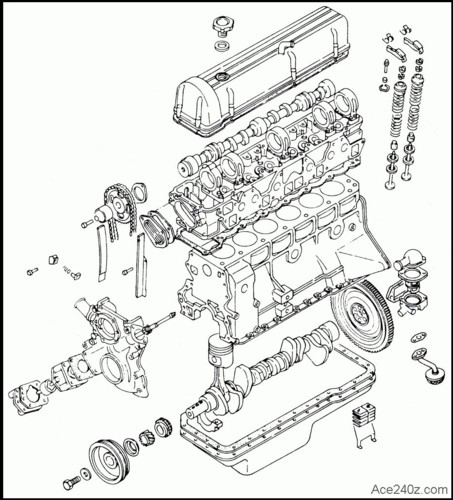 240z L24 Engine